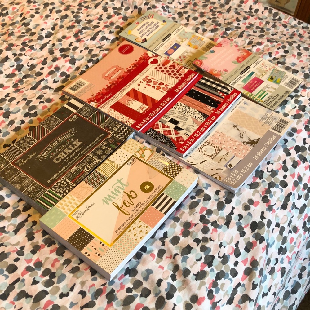 Scrapbooking Paper Bundle